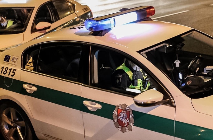Vilkikas pervažiavo ant kelio gulėjusią moterį