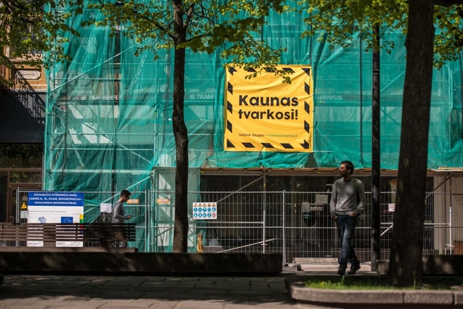 Pusšimtis Kauno pastatų netrukus užsivilks naują apdarą