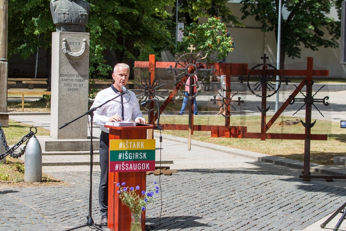 Akcijoje „Ištark, išgirsk, išsaugok“ kauniečiai skaito tremtinių istorijas