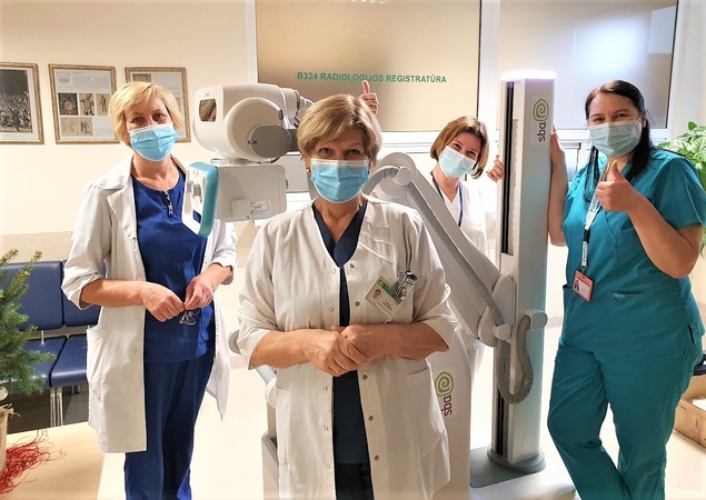 SBA koncernas ligoninėms padovanojo 0,5 mln. eurų vertės medicininės įrangos