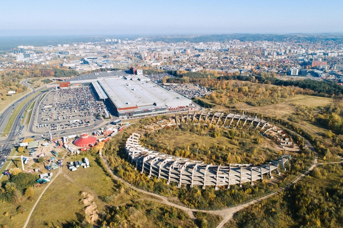 Iš Nacionalinio stadiono konkurso pašalintas antrasis dalyvis