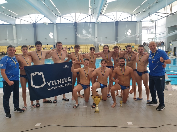 Vilniaus vandensvydininkai pirmą kartą triumfavo Šiaurės Europos čempionate