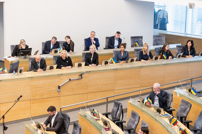 Balsavimas dėl Linos Petronienės paskyrimo į VRK pirmininkus