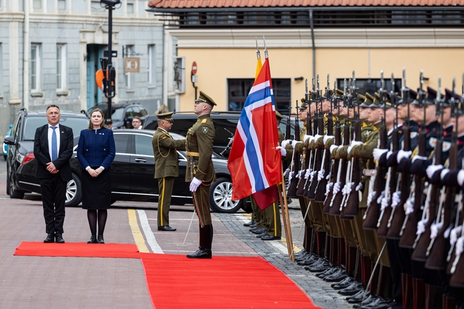 Norvegijos gynybos ministro vizitas Lietuvoje