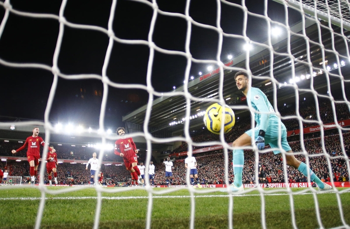 Charakterį pademonstravęs „Liverpool“ patiesė ir „Tottenham Hotspur“