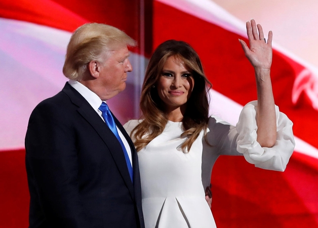 D. Trumpo žmona teismui apskundė dvi žiniasklaidos priemones