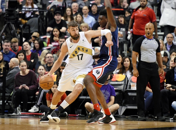 NBA lygoje D. Sabonis pelnė 19, J. Valančiūnas – 8 taškus