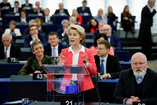 U. von der Leyen žada ES transformaciją