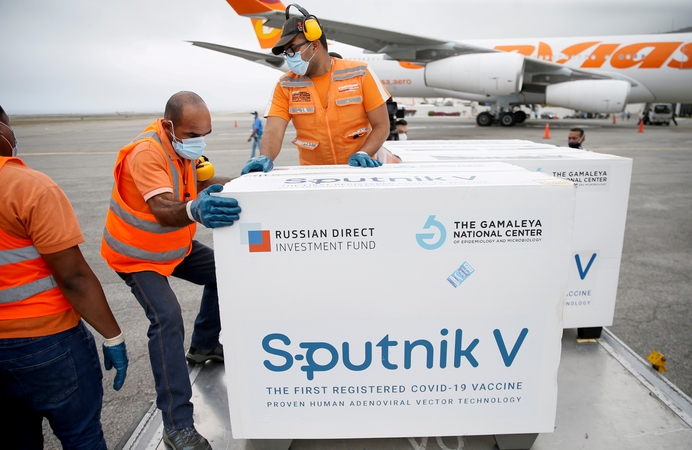 Slovakijoje birželį prasidės skiepijimas vakcina „Sputnik V“