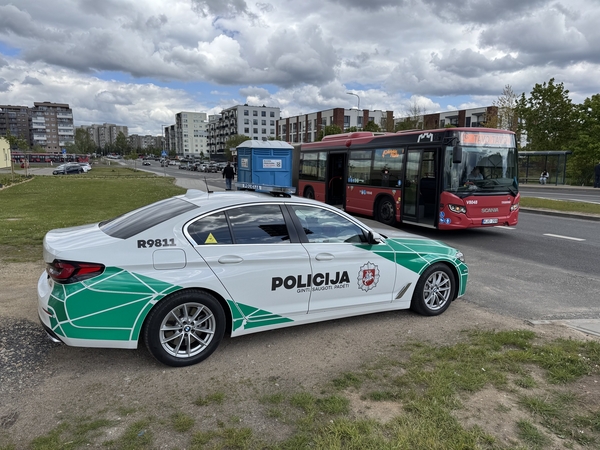 Pareigūnai sostinėje tikrino autobusus: kokių pažeidimų rado?