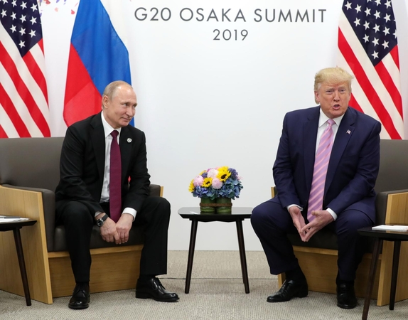 V. Putinas: reikia taisyti santykius su JAV
