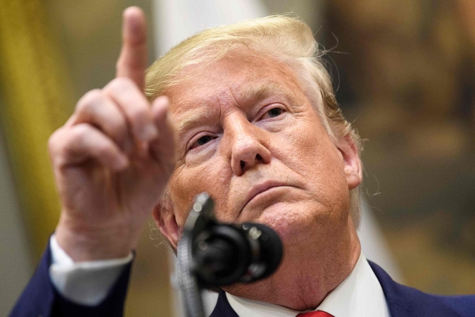 D. Trumpas: JAV neapleido kurdų Sirijoje