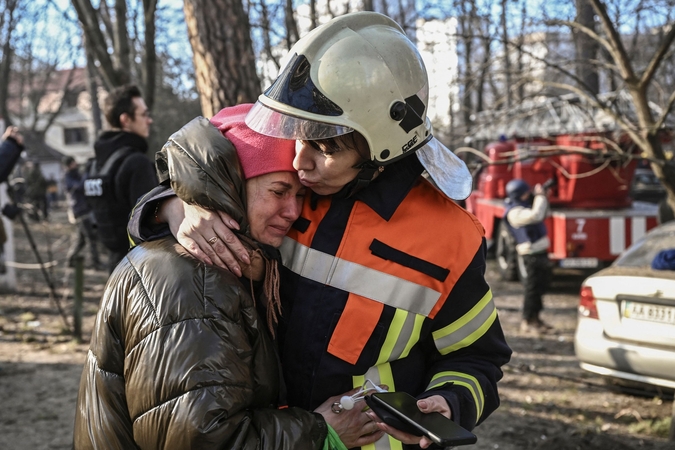 Ukrainiečių drąsa ir ryžtas priešintis okupantams jau uždegė visą pasaulį