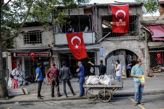 Kurdų kovotojų grupuotė prisiėmė atsakomybę už išpuolį Stambule