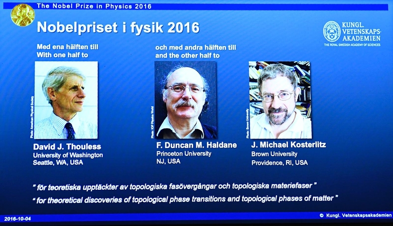Paaiškėjo Nobelio fizikos premijos laureatai