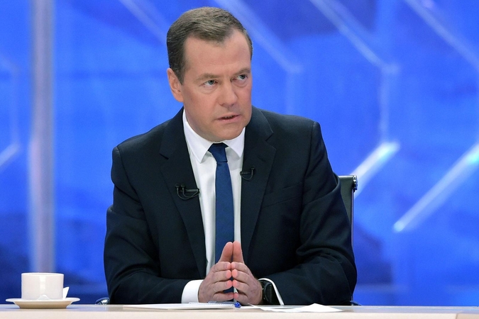 D. Medvedevas: Rusija nepripažins melagingų kaltinimų dėl dopingo