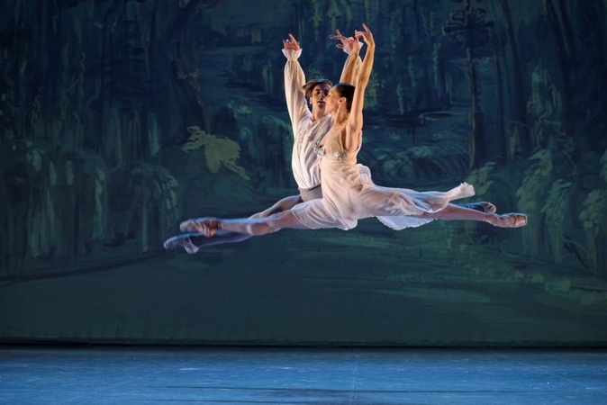 Choreografo B. Kelbausko pastatytas baletas "Sužadėtinė"