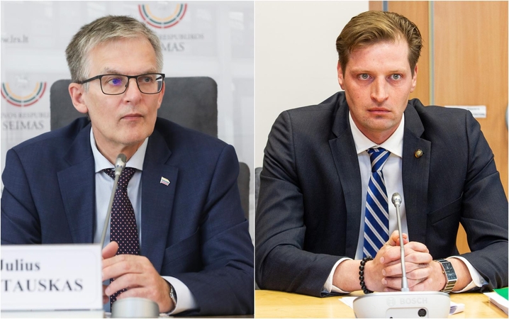 Julius Sabatauskas (kairėje) ir Kęstutis Mažeika