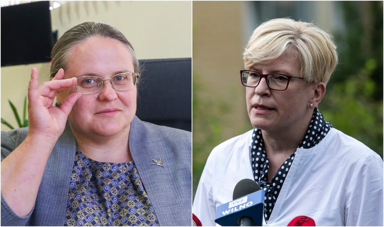 Agnė Širinskienė ir Ingrida Šimonytė