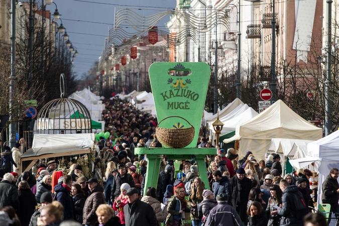 Sostinėje baigėsi 414-oji Kaziuko mugė