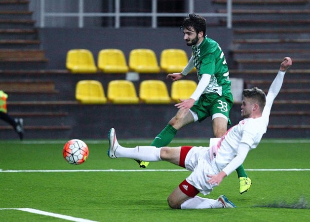 Lietuvos futbolo čempionai sutriuškino „Spartaks“ vienuolikę