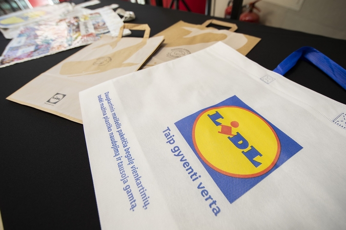 „Lidl“ strategija – kuo mažiau plastiko