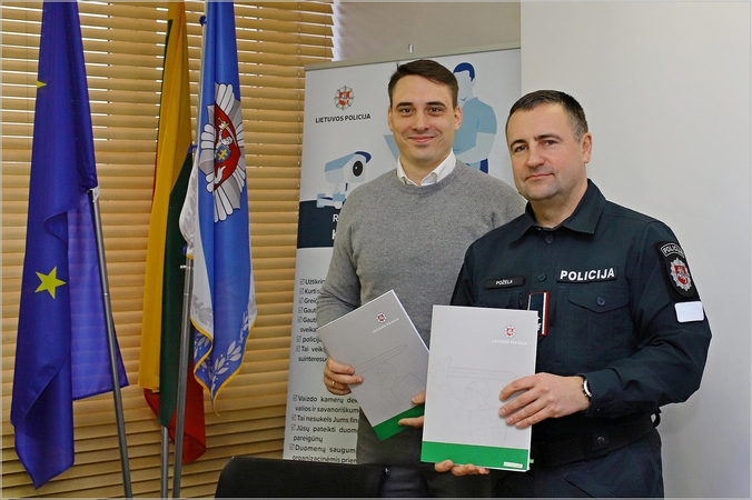 Prie policijos projekto prisijungė daugiau nei 10 didelių įmonių