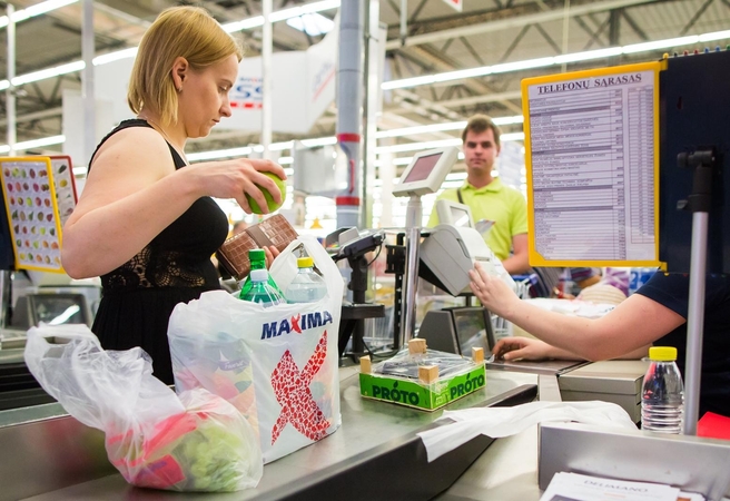 Auga pirkėjų sąmoningumas dėl plastikinių maišelių