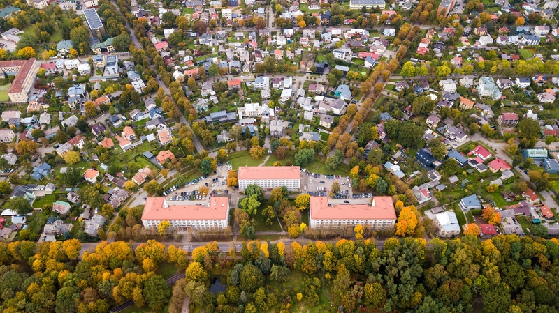 Žaliakalnis – modernizmas gamtos apsuptyje