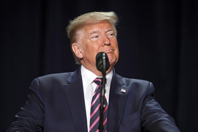 D. Trumpas skundžiasi per apkaltą patyręs baisią kankynę