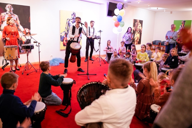 Smagūs „Ritmo žaidimai“ kviečia vaikus į Klaipėdos koncertų salę.