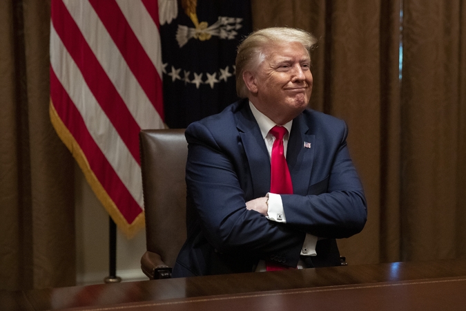 D. Trumpas pagyrė popiežiaus Pranciškaus priešininką
