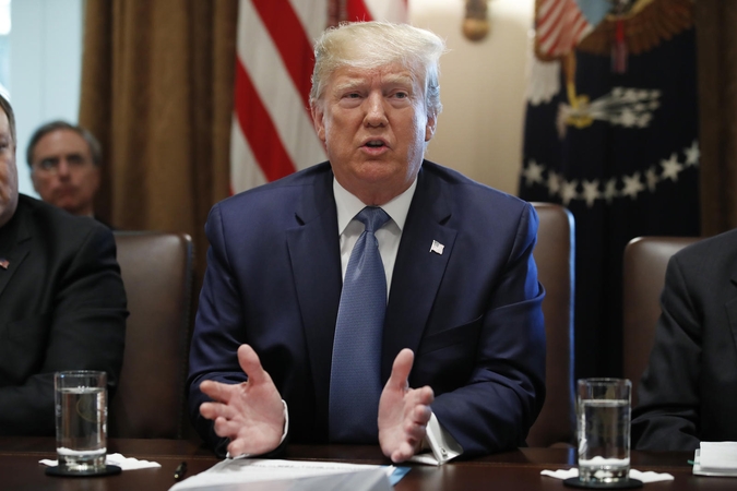 D. Trumpas tikina neturįs jokio rasizmo