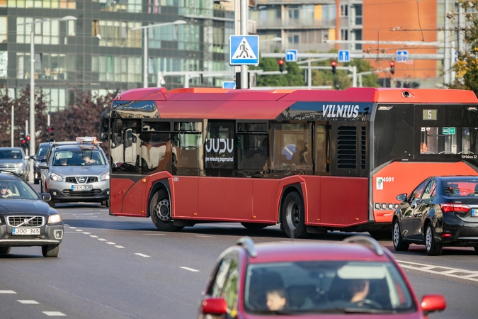 Nuo rugsėjo – sostinės viešojo transporto pokyčiai