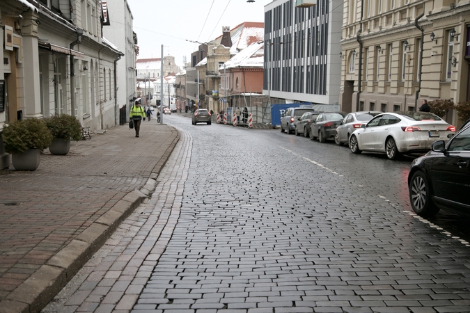 Dėl vandentiekio avarijos – laikini eismo ribojimai Pylimo gatvėje