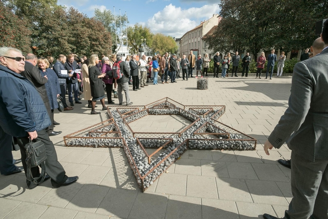 Vilniuje minimos geto sunaikinimo 75-osios metinės