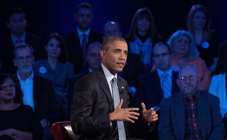 B. Obama sakys paskutinę metinę kalbą