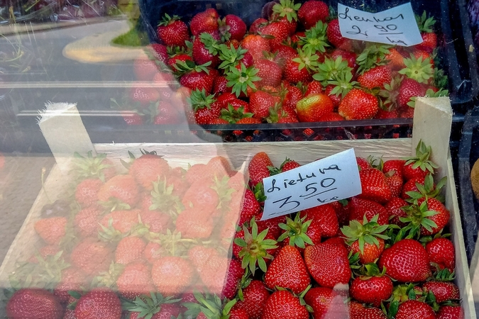 Nustebino itin maža lietuviškų braškių kaina: ar tikrai jos lietuviškos?