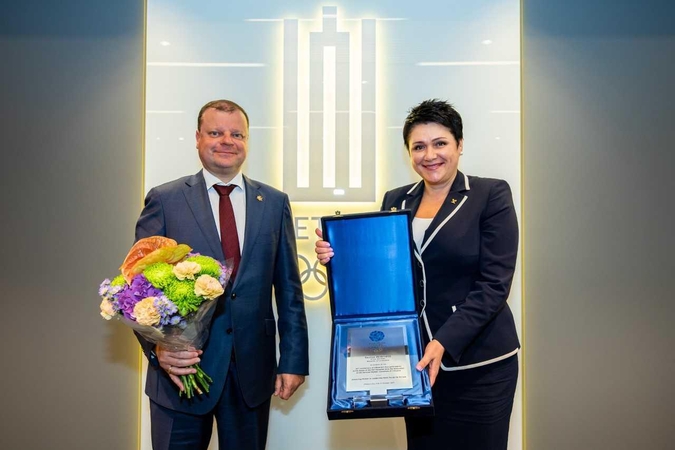 Saulius Skvernelis ir Daina Gudzinevičiūtė