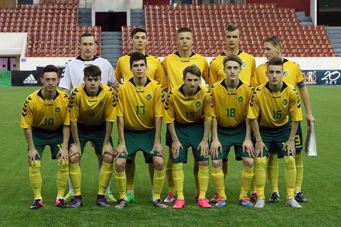 Lietuvos 18-mečių futbolo rinktinė neprilygo rusams 