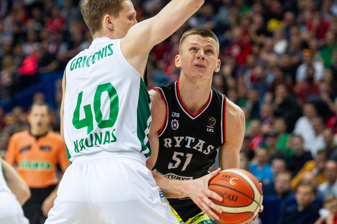 LKL finalas: „Žalgiris“ ir Vilniuje patiesė „Rytą“ 