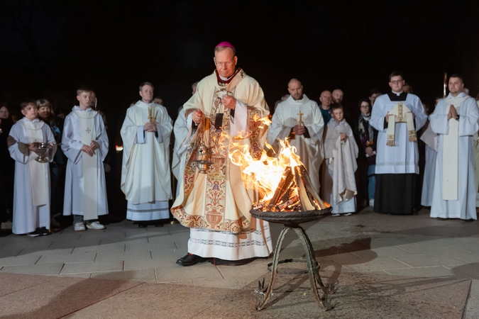 Velyknakčio liturgija Vilniaus Arkikatedroje