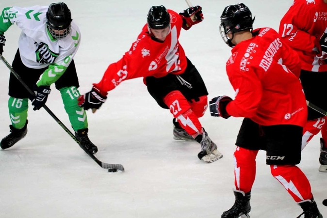 „Energijos“ ledo ritulininkai atsirevanšavo „Kaunas Hockey“ ekipai