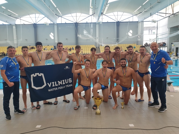 Vilniaus vandensvydininkai pirmą kartą triumfavo Šiaurės Europos čempionate