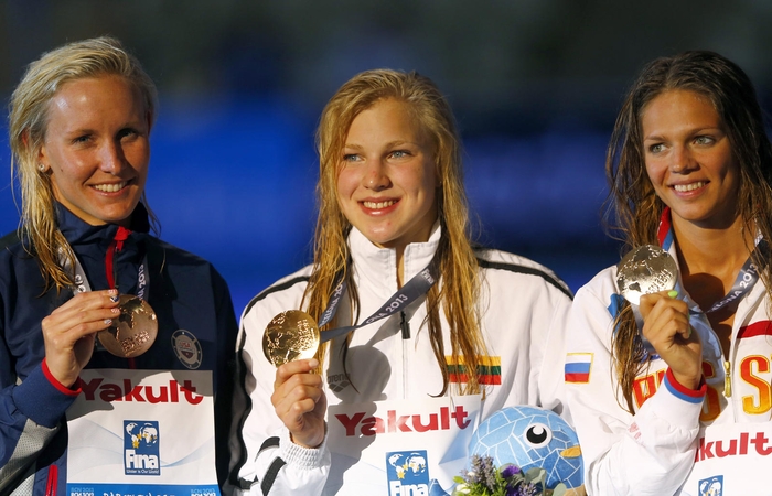 Rūta Meilutytė iškovojo aukso medalį