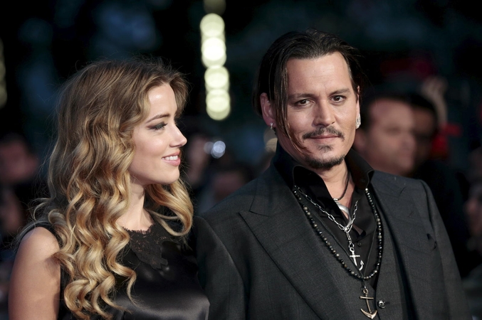 Johnny Deppas ir Amber Heard