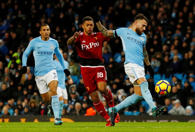 „Premier“ lyga: „Manchester City“ įveikė „Watford“