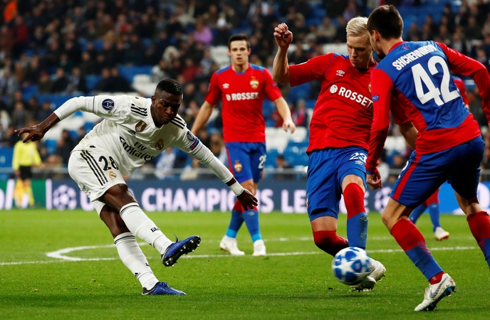 „Real“ futbolininkai pralaimėjo CSKA komandai