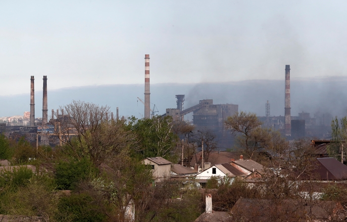 Tarp ukrainiečių atsirado išdavikas, kuris rusų okupantams parodė „Azovstal“ požemines perėjas 