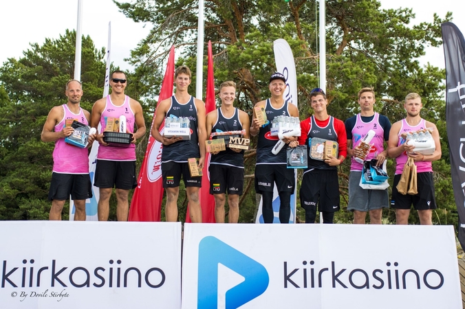 Prieš Europos U22 paplūdimio tinklinio čempionatą – lietuvių triumfas Estijoje